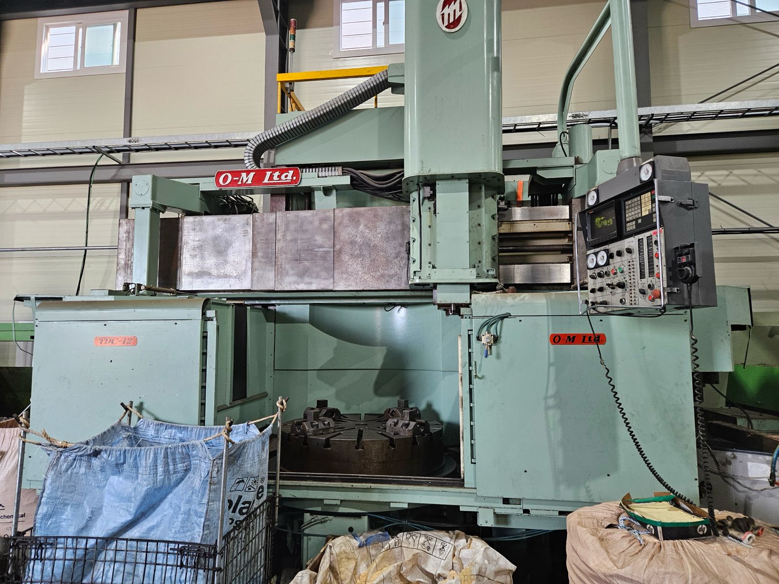 CNC VTL - OM TDC-12M (1989 year)