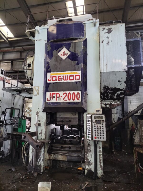 Hot Forging Press Line – Jaewoo 2000 Ton