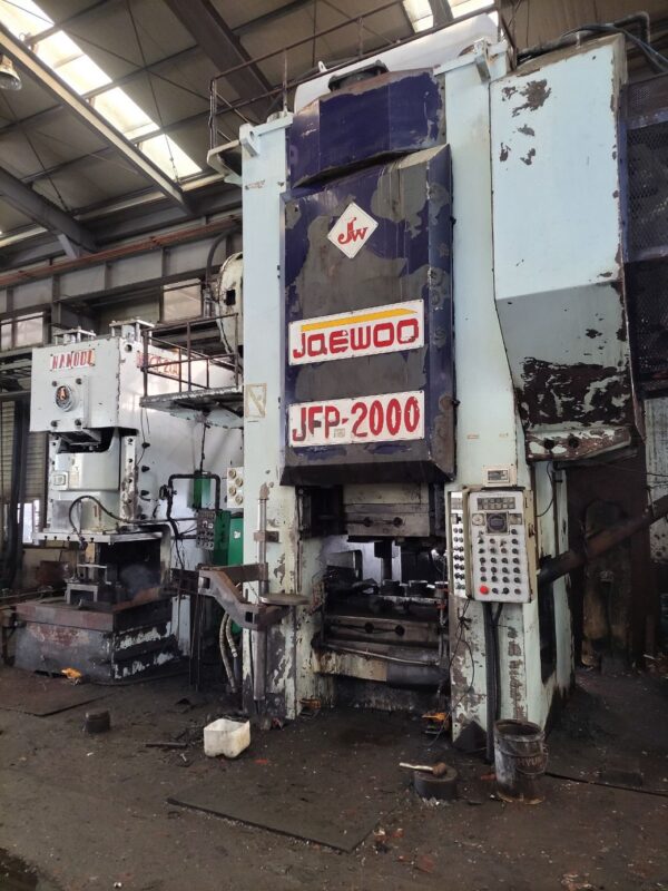 Hot Forging Press Line – Jaewoo 2000 Ton