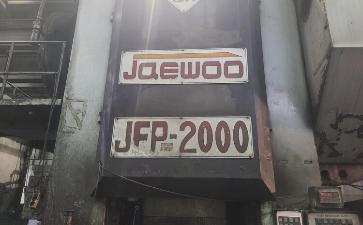  How Used Hot Forging Press Lines Work: <br/>Insights from the Jaewoo 2000 Ton Model